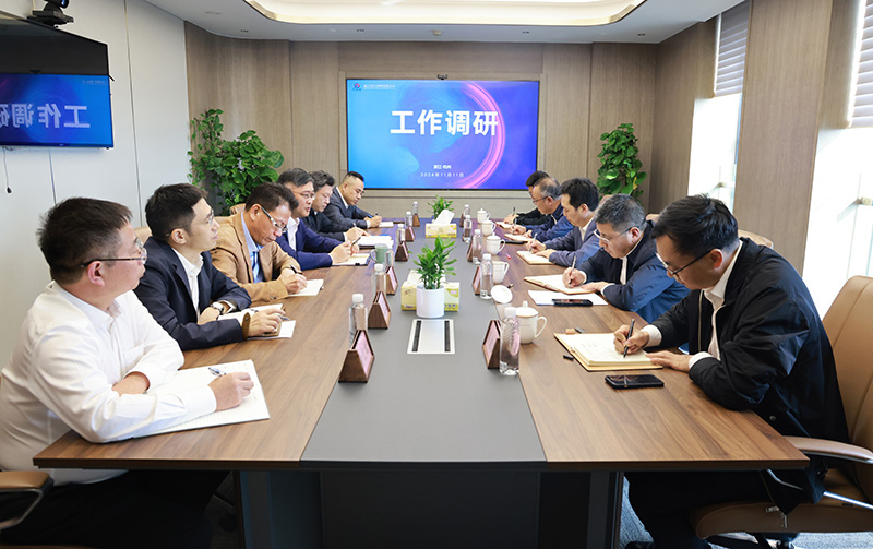 杭鋼集團黨委副書記、總經理吳東明來冶金物資調研指導工作